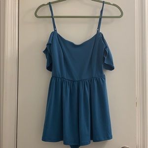 Urban Outfitters Flutter-sleeve Romper *BRAND NEW*